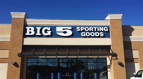 12 reviews and 6 photos of Big 5 Sporting Goods "I am not a big fan of chain stores but I have to say that I am always happy with Big 5. The prices are great and the help is excellent. I have even had managers give me the sale price on items that were recently taken off-sale. I feel safe buying from Big 5."